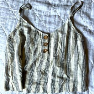 rip curl linen tank top